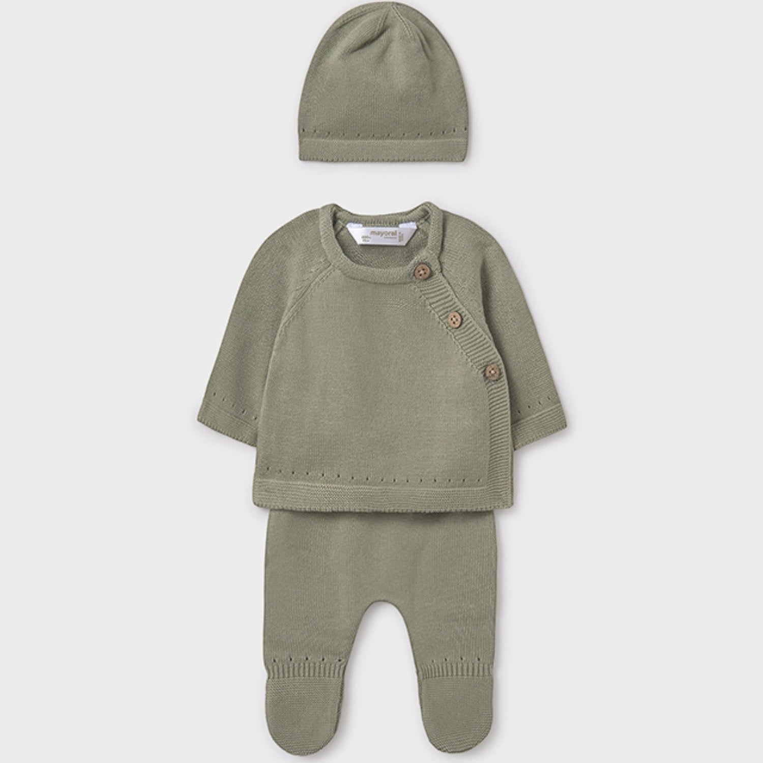 Newborn Baby Boy Outfit, Green, 9981/42