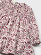 Printed dress for baby girl, Pink 2909/25