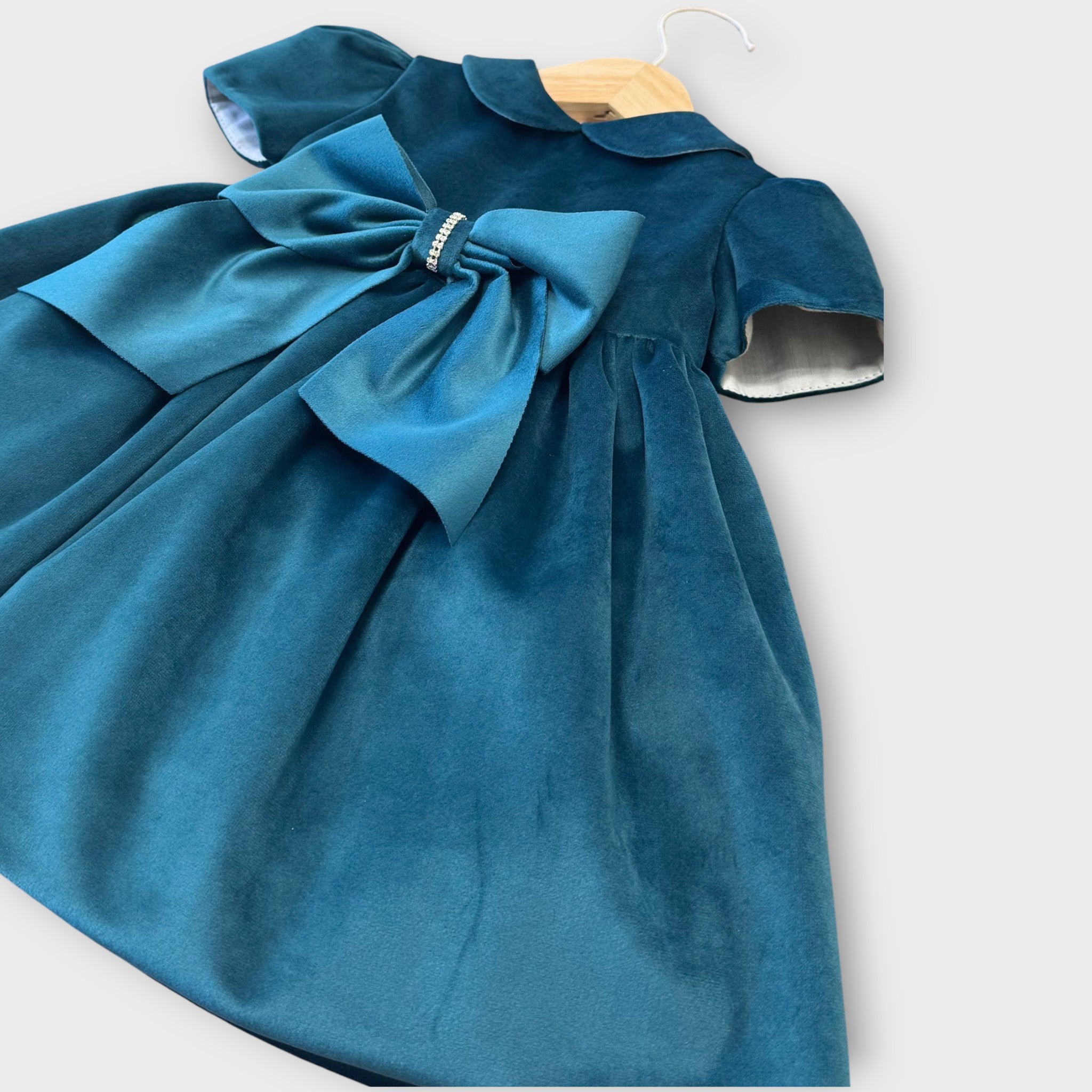 Abito Cerimonia Bimba Poliestere Zaffiro IM327MC/Z