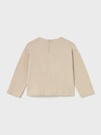 Ivory Long Sleeve T-Shirt for Girls 2082/91