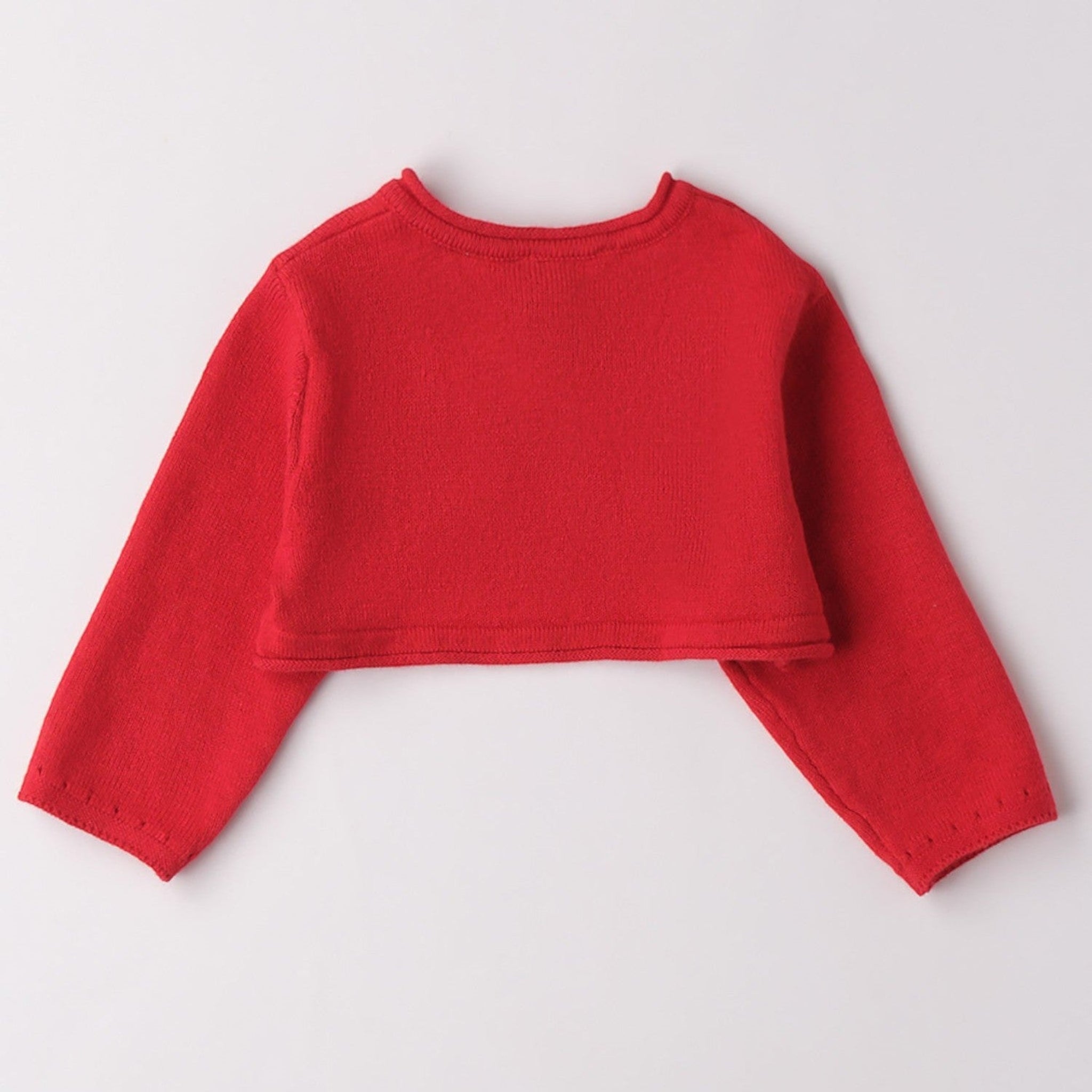 Cardigan Scaldacuore Bimba Rosso 3F702/2253 -  NANU' BABY