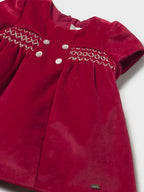 Abito Bimba Rosso 2816/34 corredino e abbigliamento neonato | NANU' BABY