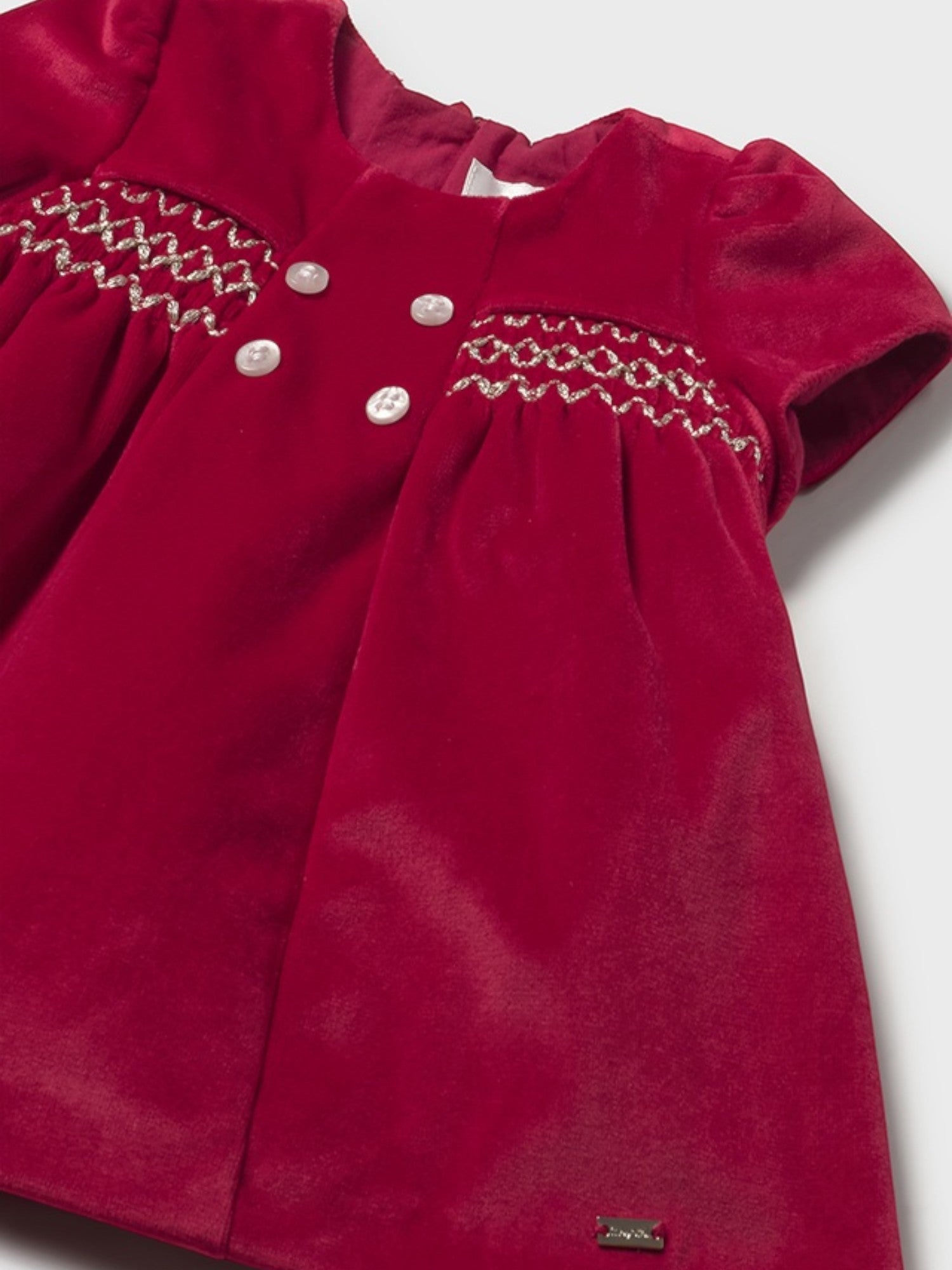 Abito Bimba Rosso 2816/34 corredino e abbigliamento neonato | NANU' BABY