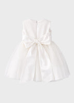 Abito Cerimonia Pizzo Tulle FB072 corredino e abbigliamento neonato | NANU' BABY