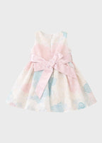 Abito Lino Multicolore FF39003/T37 corredino e abbigliamento neonato | NANU' BABY