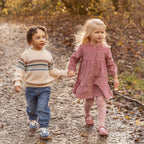 Abito manica lunga - Giardino delle fate Bimba Rosa CL25095001 corredino e abbigliamento neonato | NANU' BABY