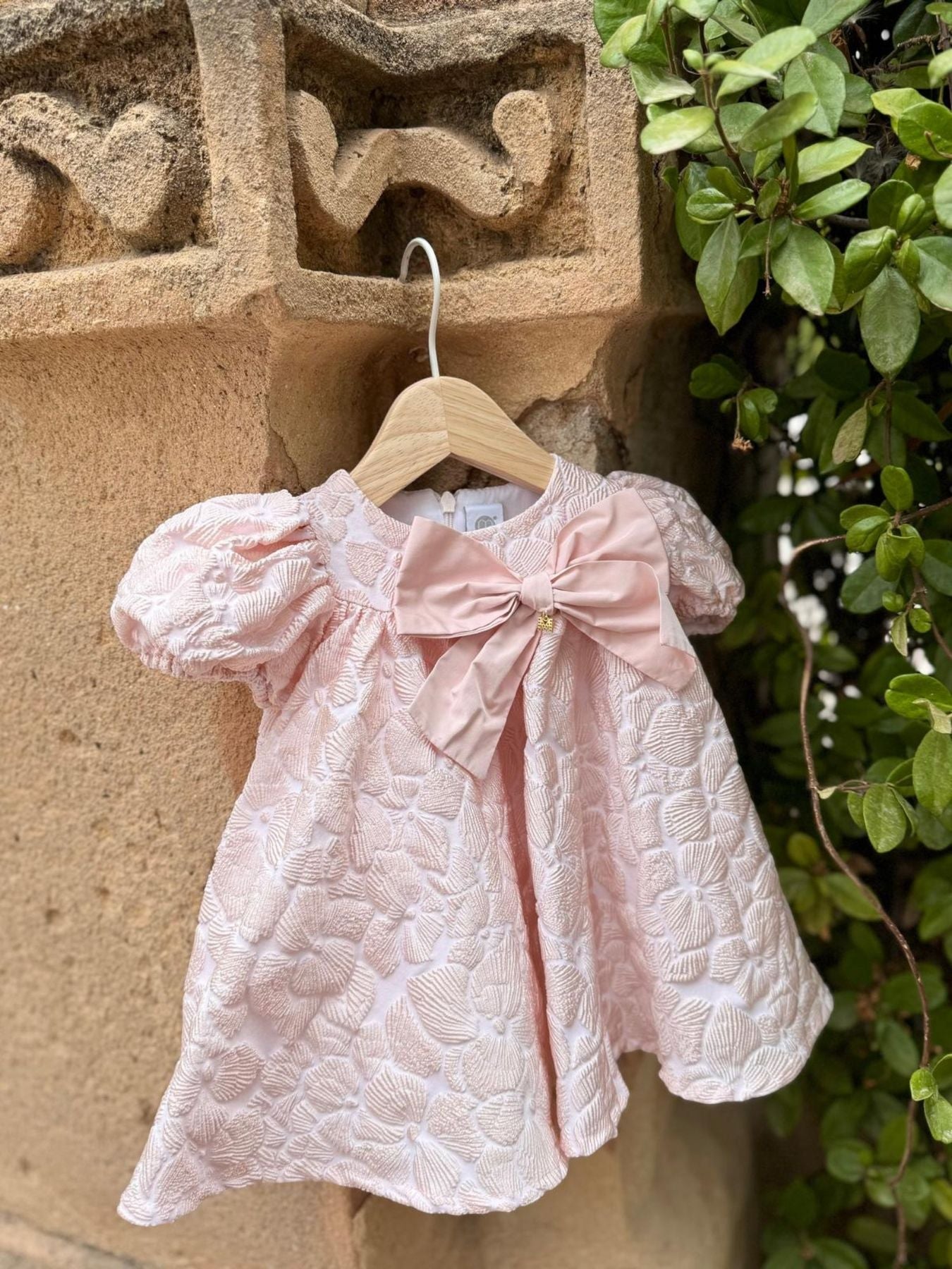 Abito Roselline Bimba ROSA CIPRIA IB1401 corredino e abbigliamento neonato | NANU' BABY