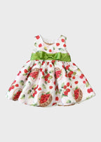 Abito Rosso FF39114/T40 corredino e abbigliamento neonato | NANU' BABY