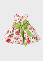 Abito Rosso FF39114/T40 corredino e abbigliamento neonato | NANU' BABY