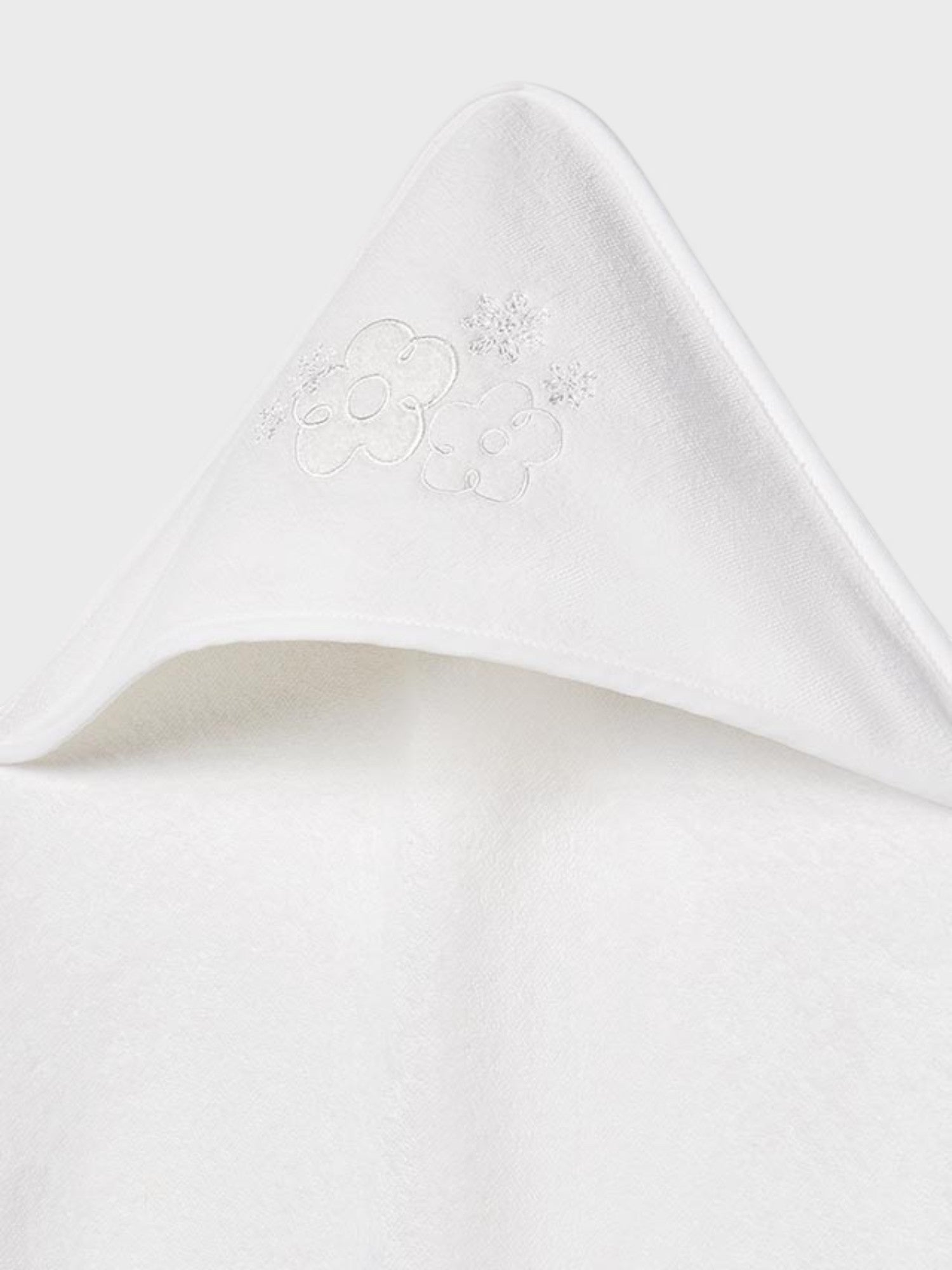 Accappatoio Neonato Ecru 9989/93 corredino e abbigliamento neonato | NANU' BABY