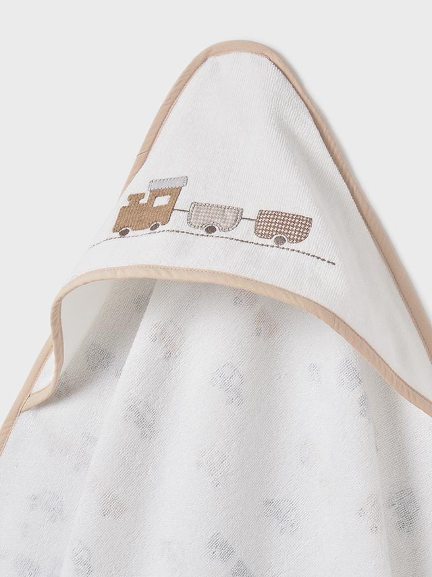 Accappatoio Neonato Marrone 9989/91 corredino e abbigliamento neonato | NANU' BABY