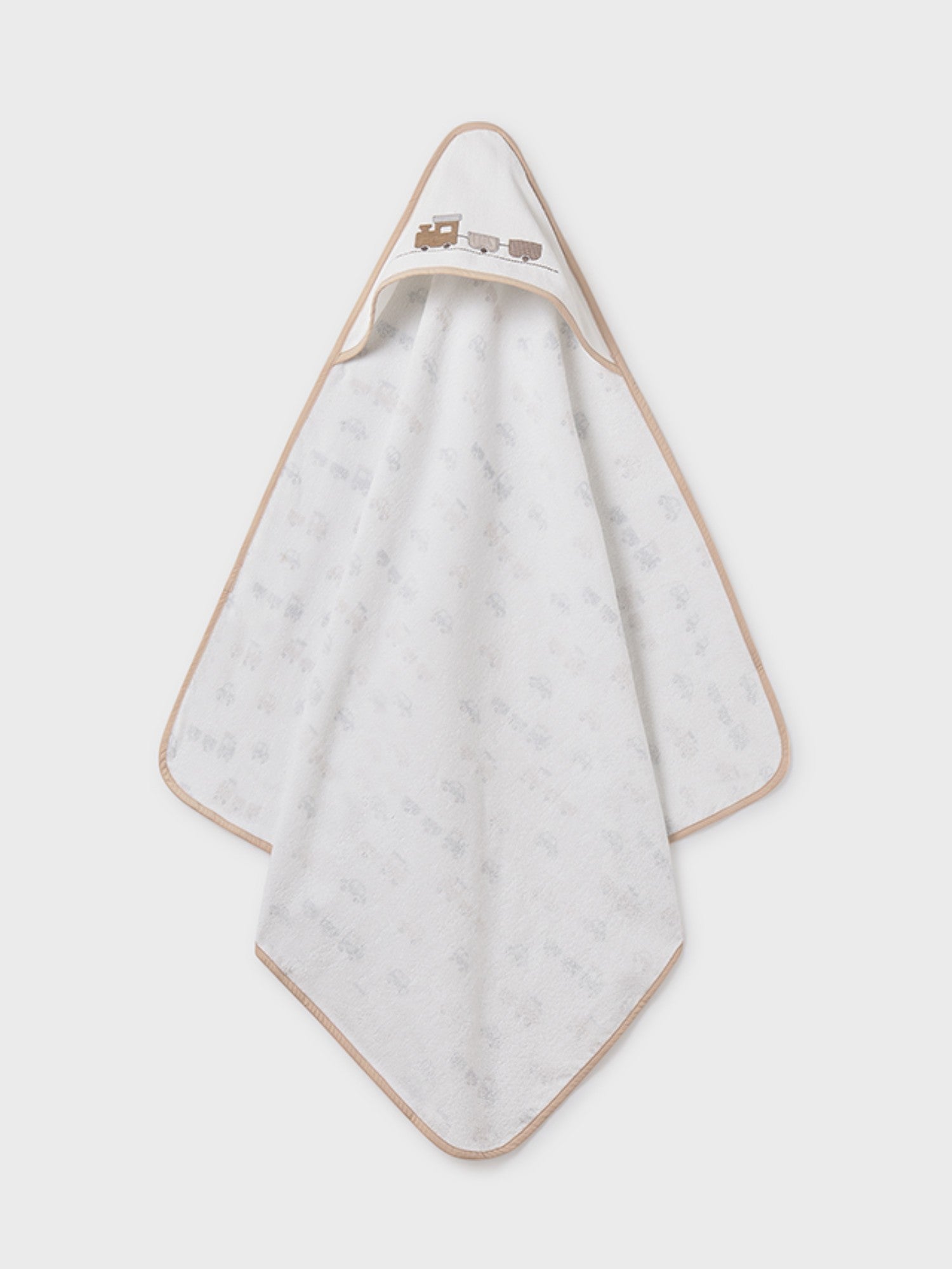 Accappatoio Neonato Marrone 9989/91 corredino e abbigliamento neonato | NANU' BABY