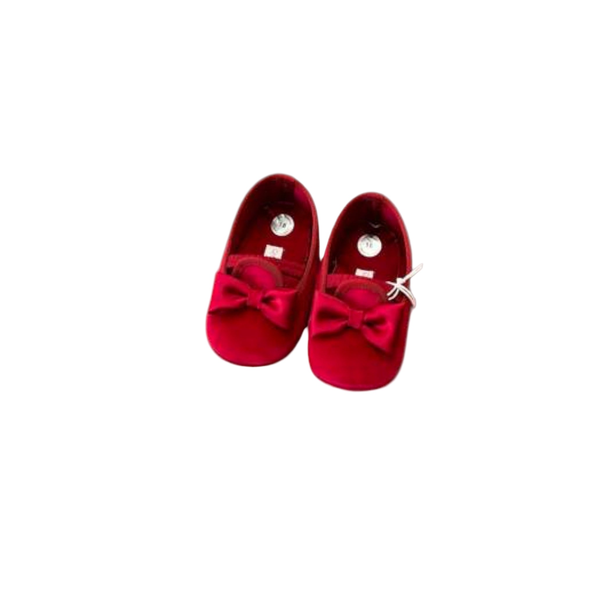 Scarpe Bimba ROSSO Velluto - AMBARABA'