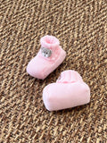 Babbucce Amore Neonata ROSA IB65S/R corredino e abbigliamento neonato | NANU' BABY
