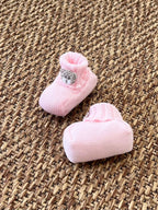 Babbucce Amore Neonata ROSA IB65S/R corredino e abbigliamento neonato | NANU' BABY