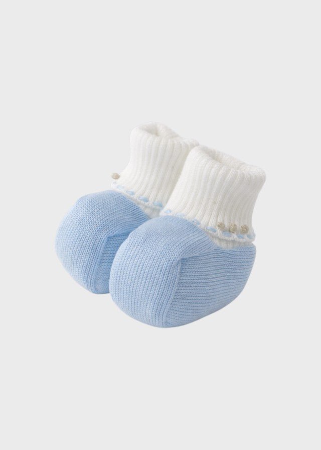 Babbucce Dondolo Cielo 8049/C corredino e abbigliamento neonato | NANU' BABY