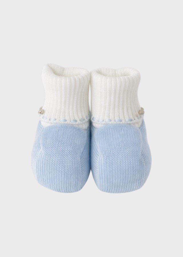 Babbucce Dondolo Cielo 8049/C corredino e abbigliamento neonato | NANU' BABY