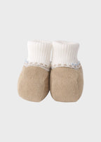 Babbucce Dondolo Tortora 8049 corredino e abbigliamento neonato | NANU' BABY