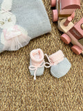 Babbucce Neonata Grigio 6267 corredino e abbigliamento neonato | NANU' BABY