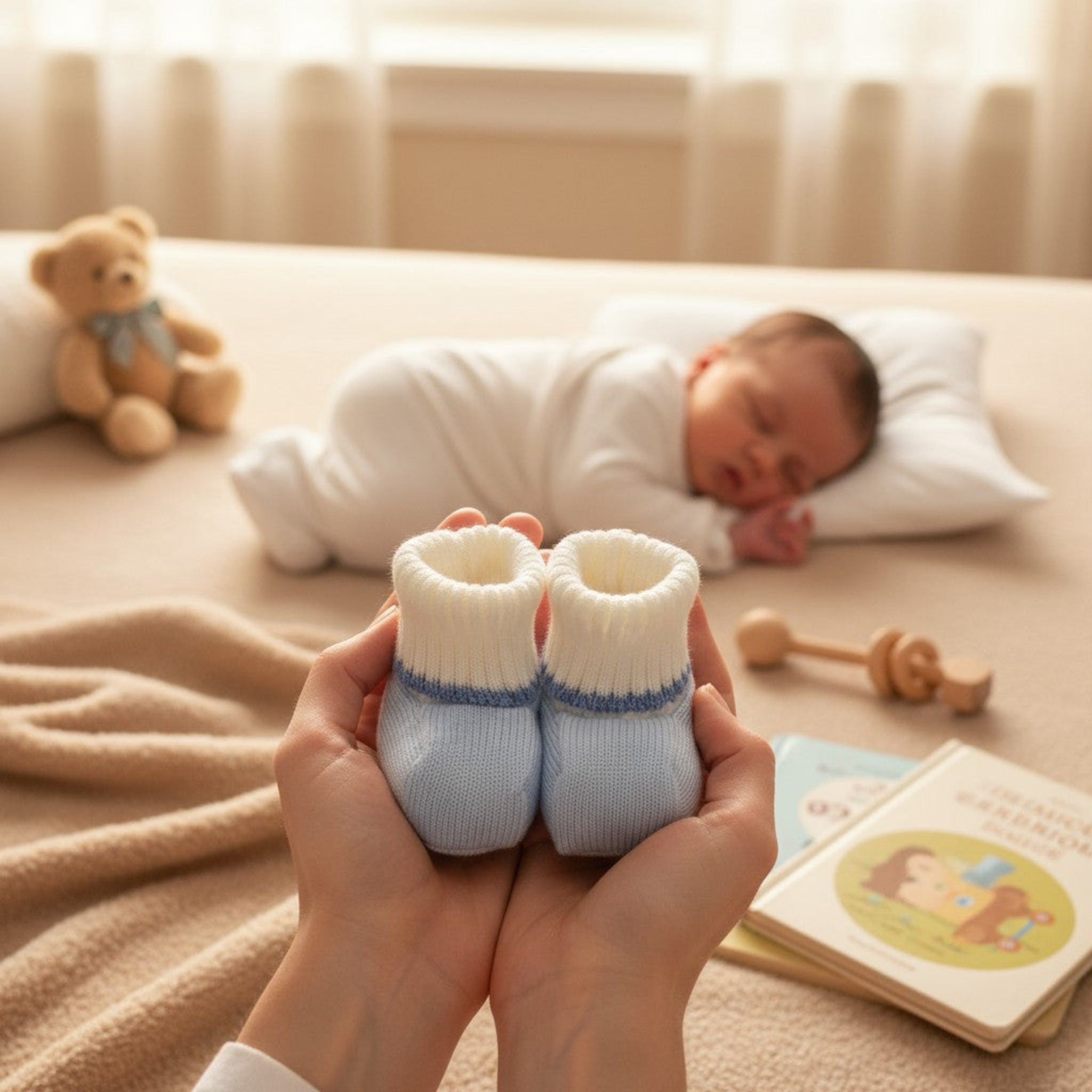 Babbucce Neonato Cielo Little Dog 7800 corredino e abbigliamento neonato | NANU' BABY