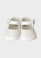 Ballerina Raso Fiocco Bianca SF4306/20 corredino e abbigliamento neonato | NANU' BABY