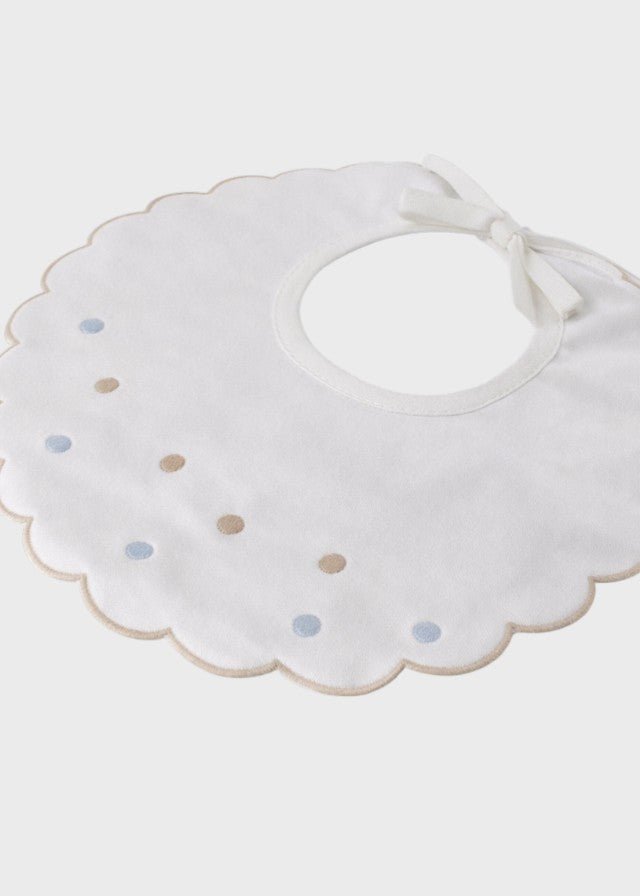 Bavetta Cotone Cielo EK59BAV/C corredino e abbigliamento neonato | NANU' BABY