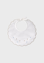 Bavetta Cotone Cielo EK59BAV/C corredino e abbigliamento neonato | NANU' BABY