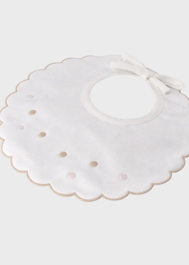 Bavetta Cotone Rosa EK59BAV/R corredino e abbigliamento neonato | NANU' BABY