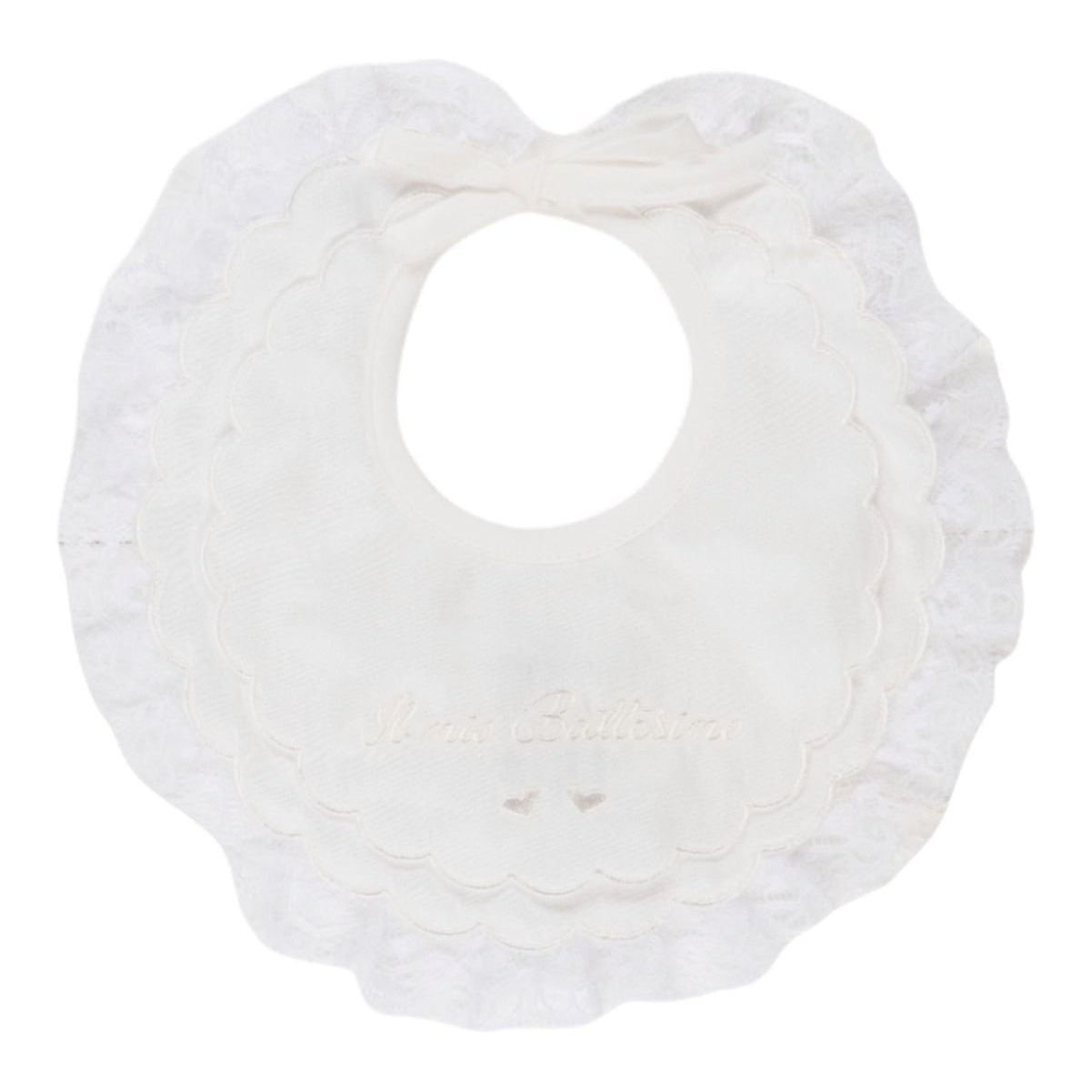 Bavetta Il mio Battesimo VANIGLIA IG902BAV corredino e abbigliamento neonato | NANU' BABY