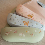 Bavetta in silicone Verde 108034565399 corredino e abbigliamento neonato | NANU' BABY