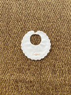 Bavetta Neonata Bianco EP27BAV corredino e abbigliamento neonato | NANU' BABY