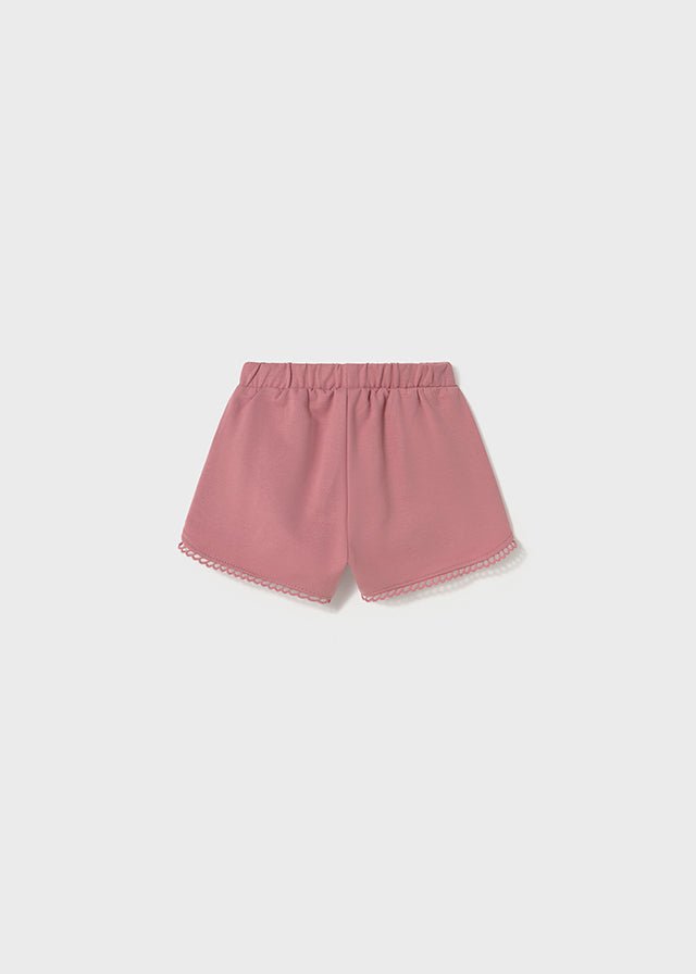 Bermuda Cotone Comodo Rosa 603/22 corredino e abbigliamento neonato | NANU' BABY