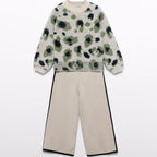 Compl. pantalone leopardo pel Bimba Nero 5733/1 -  NANU' BABY