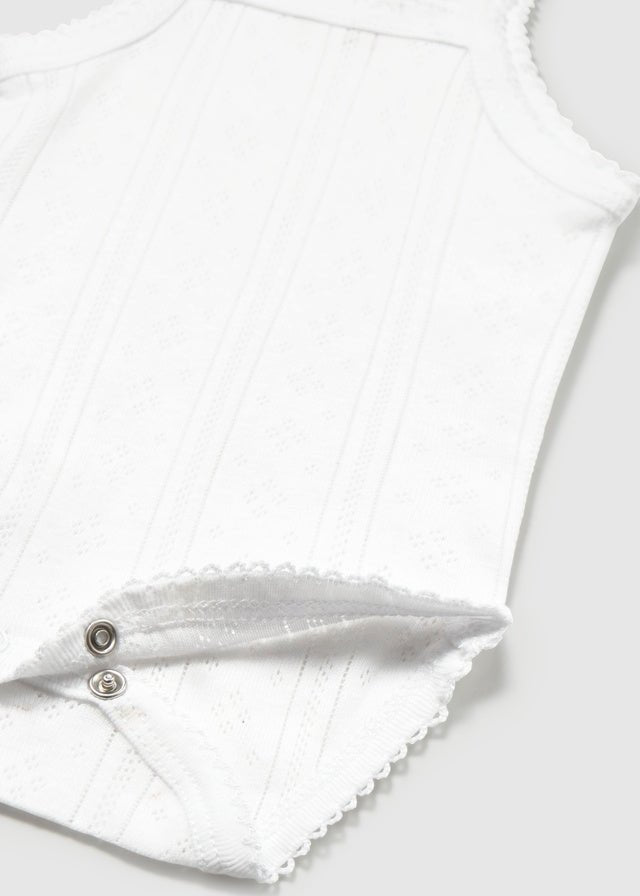 Body Cotone Giromanica Bianco 1702/82 corredino e abbigliamento neonato | NANU' BABY