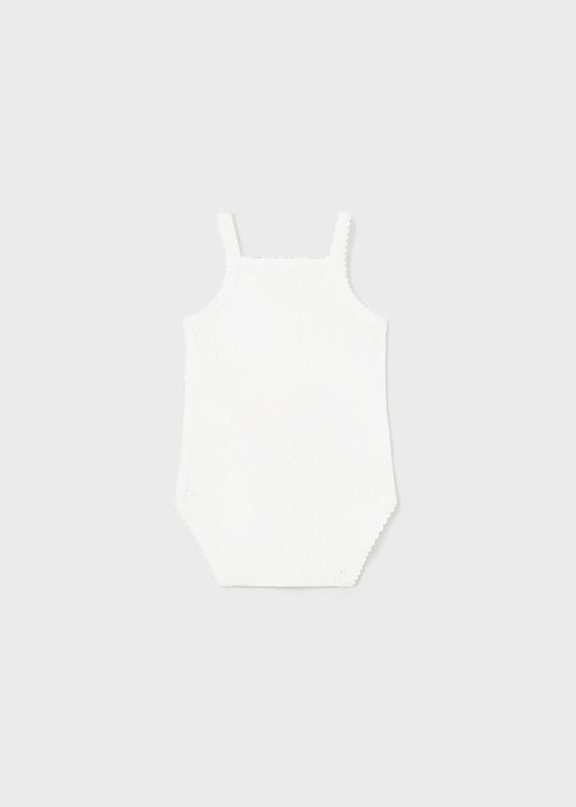 Body Intimo Bretellina Ecru 1790 corredino e abbigliamento neonato | NANU' BABY