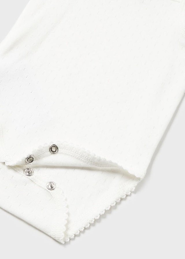 Body Intimo Bretellina Ecru 1790 corredino e abbigliamento neonato | NANU' BABY