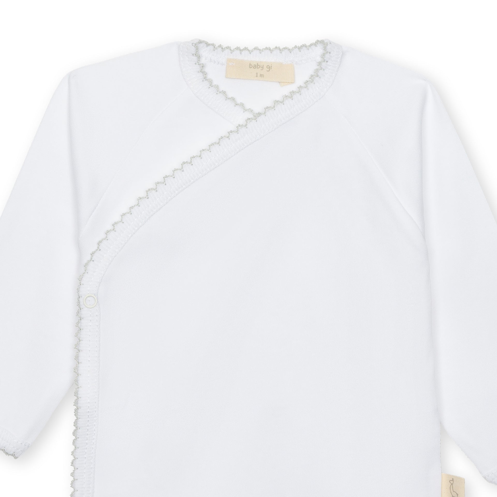 Body Intimo Kimono Grigio BG56BG corredino e abbigliamento neonato | NANU' BABY