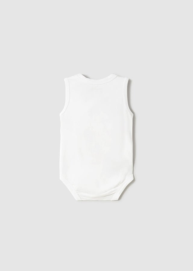 Body Intimo Smanicato Bianco 1702 corredino e abbigliamento neonato | NANU' BABY