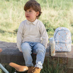 Borraccia Termica flip - up 350ml Blu 107458065408 corredino e abbigliamento neonato | NANU' BABY