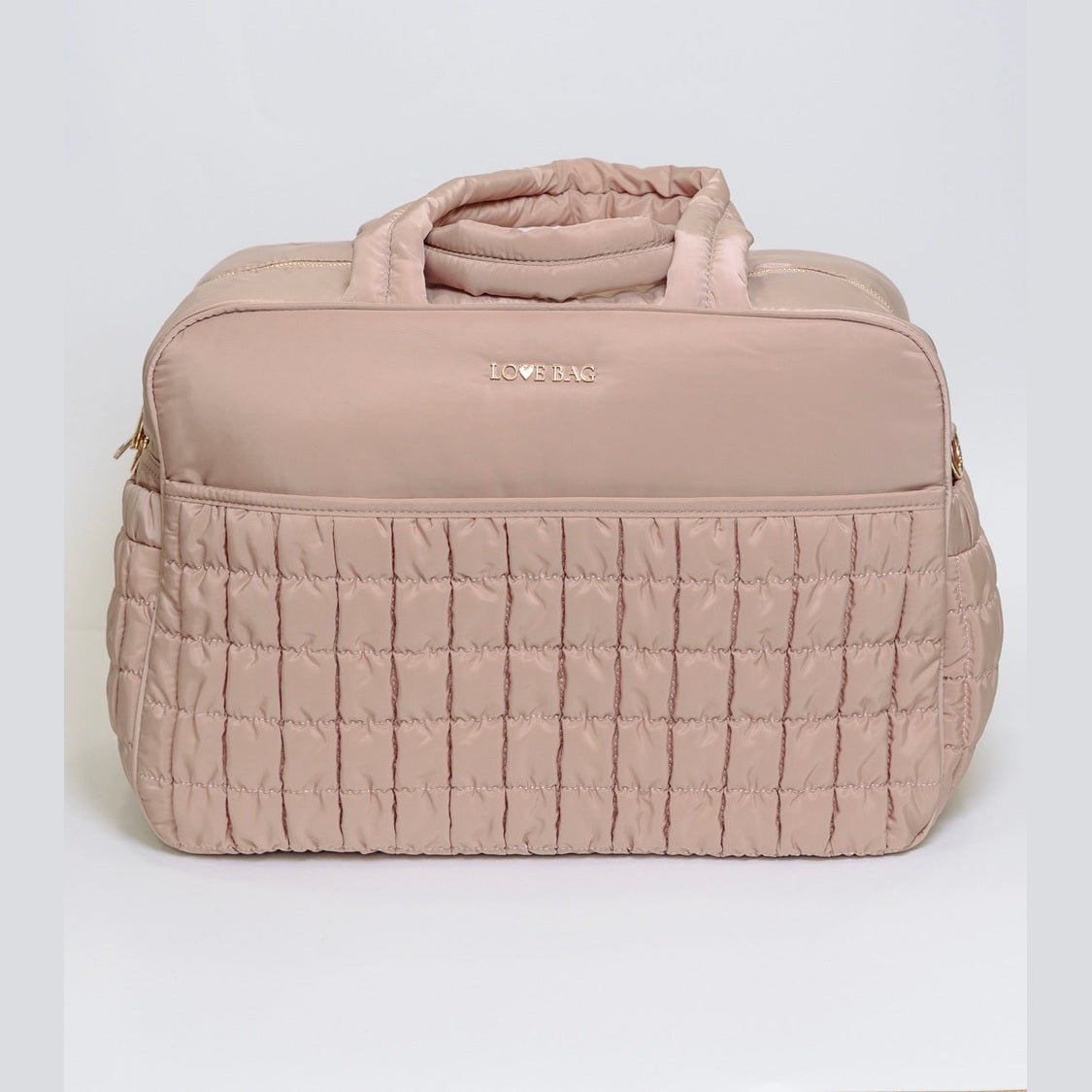 Borsa 48 ore XL Rosa Cipria LOVE BAG - Tessuto Premium corredino e abbigliamento neonato | NANU' BABY