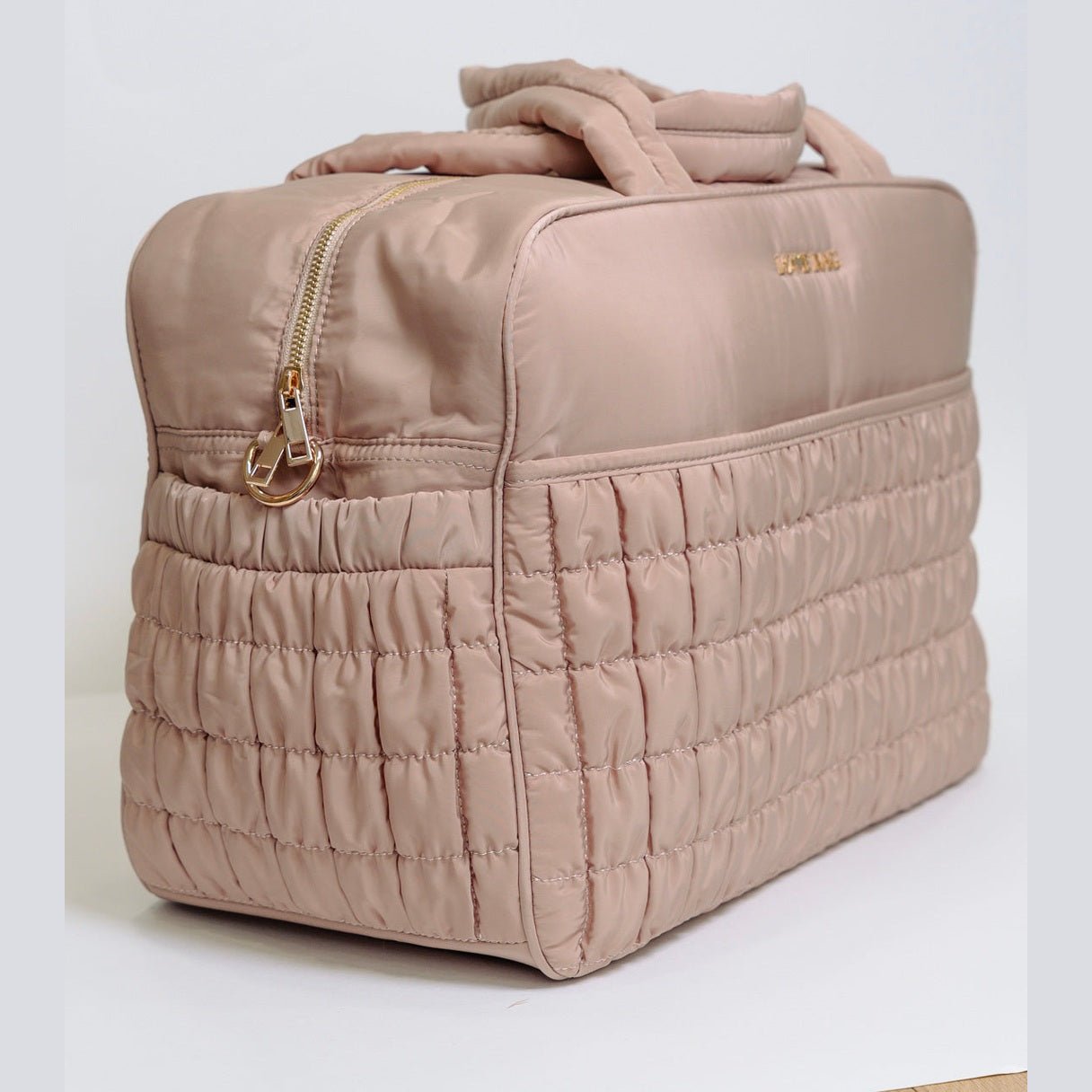 Borsa 48 ore XL Rosa Cipria LOVE BAG - Tessuto Premium corredino e abbigliamento neonato | NANU' BABY