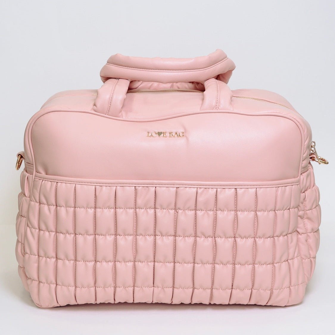 Borsa 48 ore XL Rosa LOVE BAG - Ecopelle Premium corredino e abbigliamento neonato | NANU' BABY