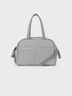 Borsa grande pu Grigio 19966/64 corredino e abbigliamento neonato | NANU' BABY