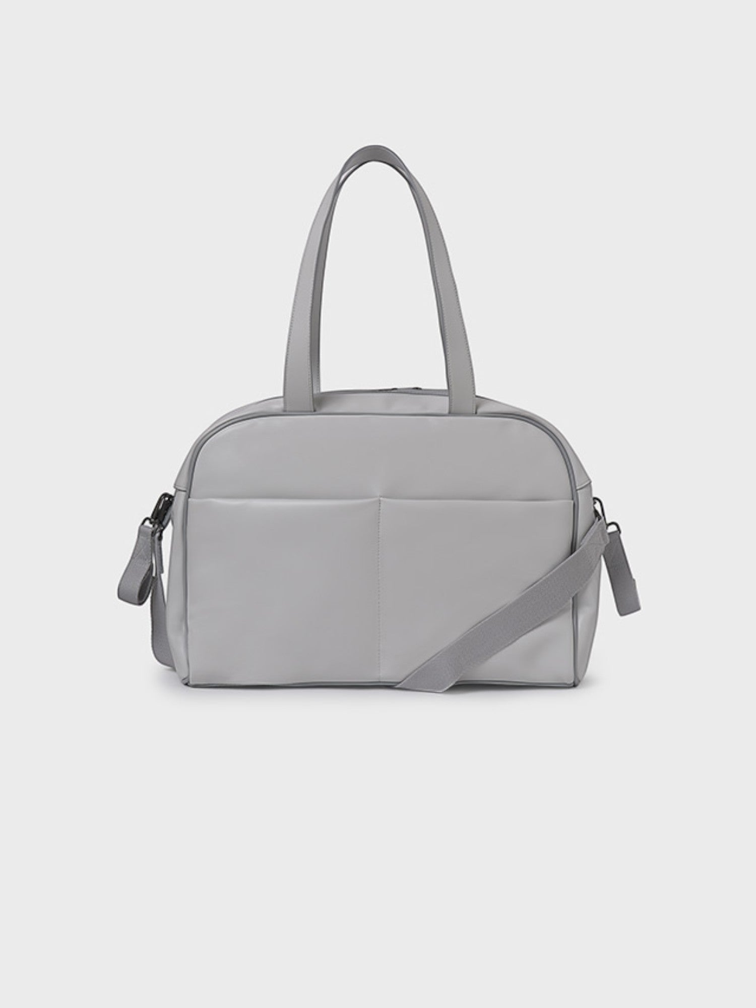 Borsa grande pu Grigio 19966/64 corredino e abbigliamento neonato | NANU' BABY