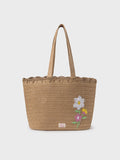 Borsa paglia/mare Bimba Natural 9891 /N corredino e abbigliamento neonato | NANU' BABY