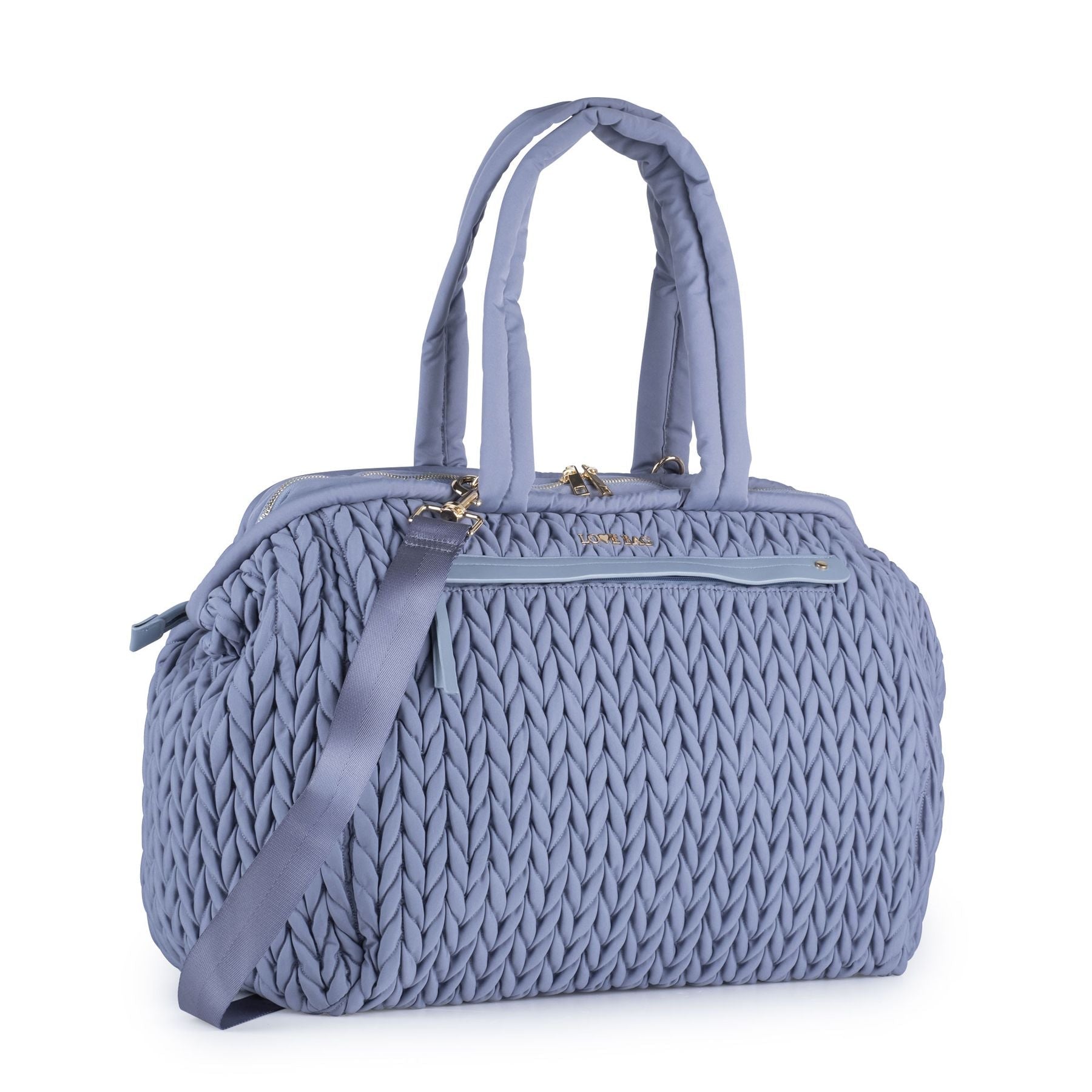 Borsa Weekend XL Cielo Carta da Zucchero LOVE BAG - NANÙ BABY corredino e abbigliamento neonato | NANU' BABY