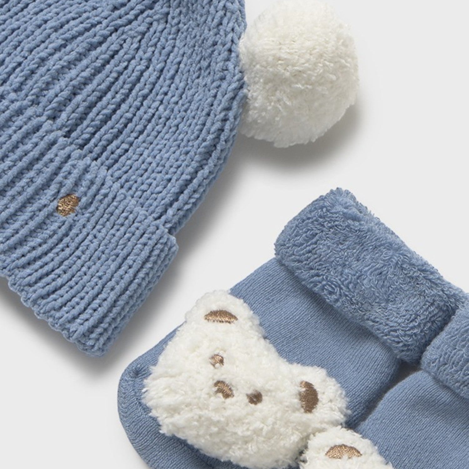 Hat and socks set, LIGHT BLUE 9933/81