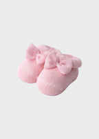 Babbucce Cotone Farfalle Organza Rosa 766