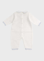 Sky Blue Teddy Long Romper EK5710/C
