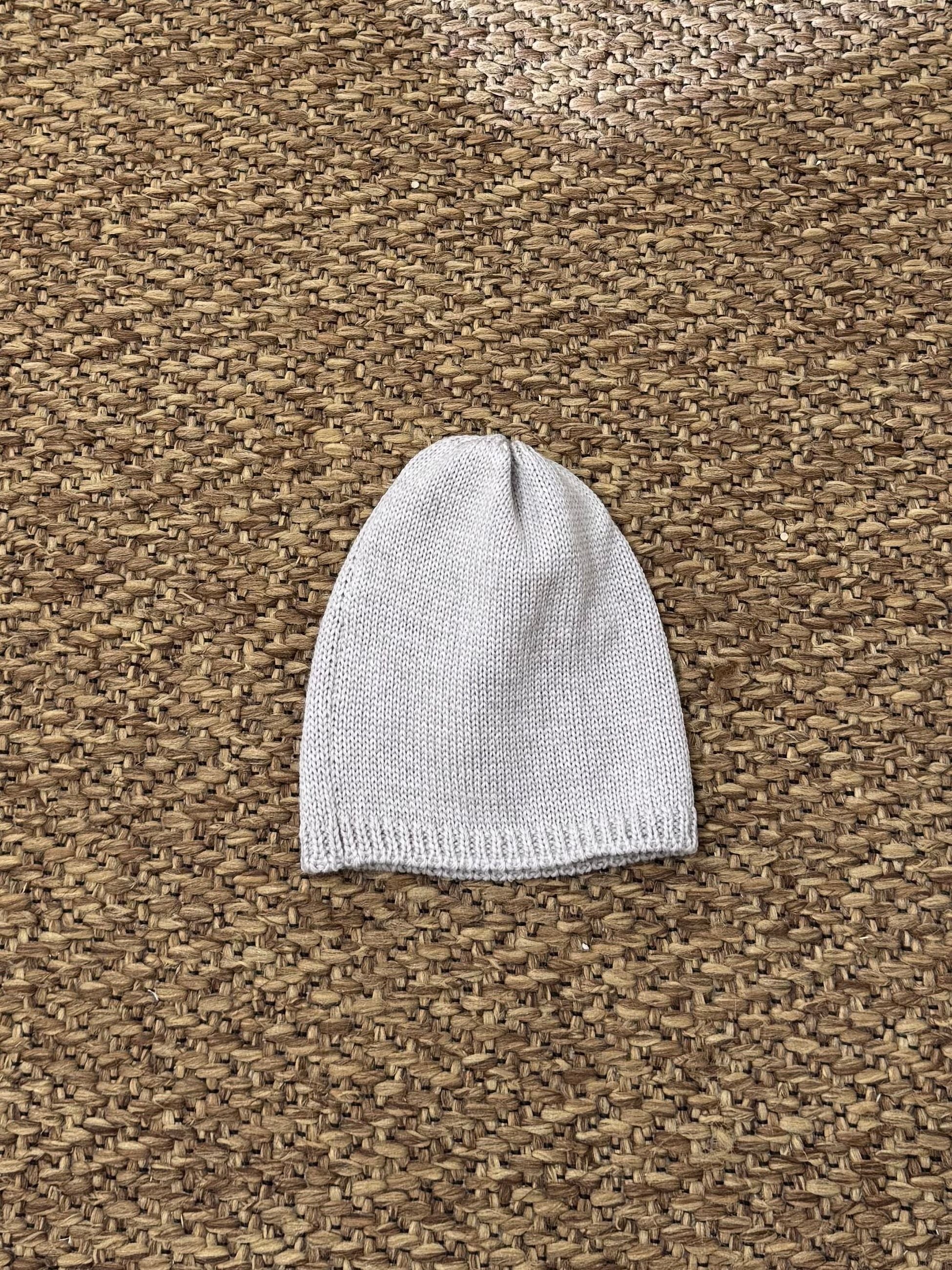 Cuffia Neonato Beige CA80